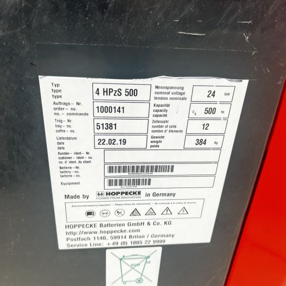 Order picker Linde V08-02 (1110): picture 10