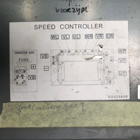 MOTOR STEERING FOR NISSAN - ECU for Material handling equipment: picture 2 MOTOR STEERING FOR NISSAN - ECU for Material handling equipment: picture 2