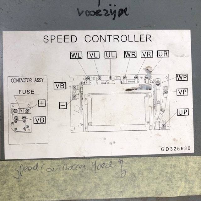 MOTOR STEERING FOR NISSAN - ECU for Material handling equipment: picture 5 MOTOR STEERING FOR NISSAN - ECU for Material handling equipment: picture 5