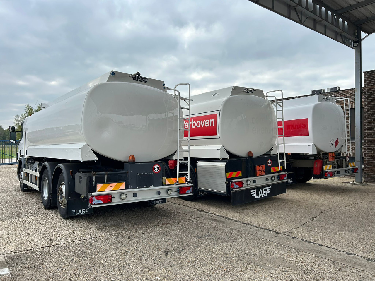 Tank truck for transportation of fuel SCANIA PRT, P310, P380 (lot of 3): picture 6