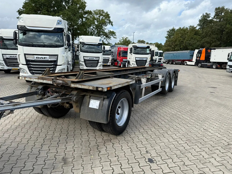 Burg 3AS Containeraanhangwagen, €3900, APK tot 28-01-2026 - Container transporter/ Swap body trailer: picture 1 Burg 3AS Containeraanhangwagen, €3900, APK tot 28-01-2026 - Container transporter/ Swap body trailer: picture 1