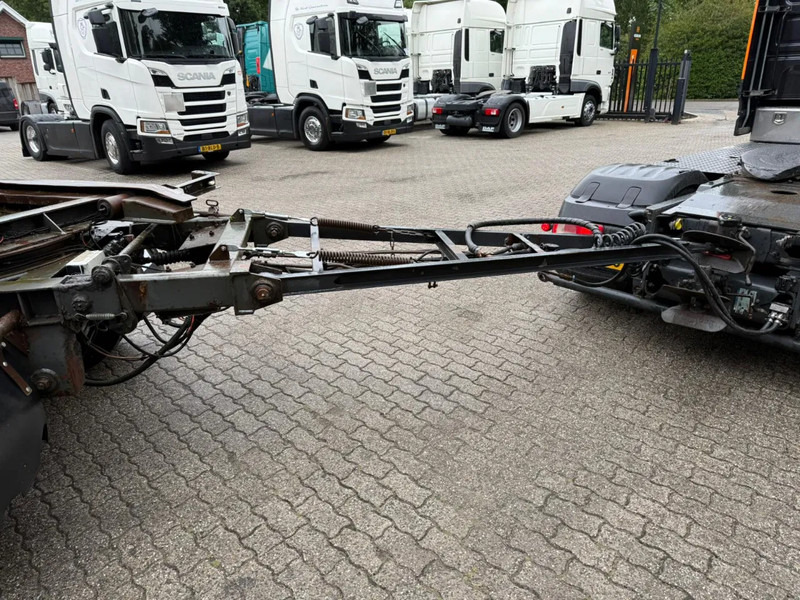 Container transporter/ Swap body semi-trailer GS Meppel 28T Kiepende containeraanhangwagen! 640cm systeemlengte Centrale smering: picture 8