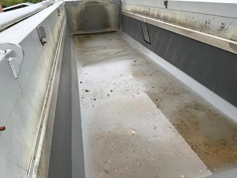 Tipper semi-trailer Meiller KISA3 25M3 Liftas kunstof slijtbodem Alcoa Dura Bright, Nieuwstaat: picture 7