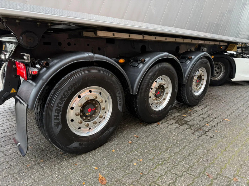 Tipper semi-trailer Meiller KISA3 25M3 Liftas kunstof slijtbodem Alcoa Dura Bright, Nieuwstaat: picture 11