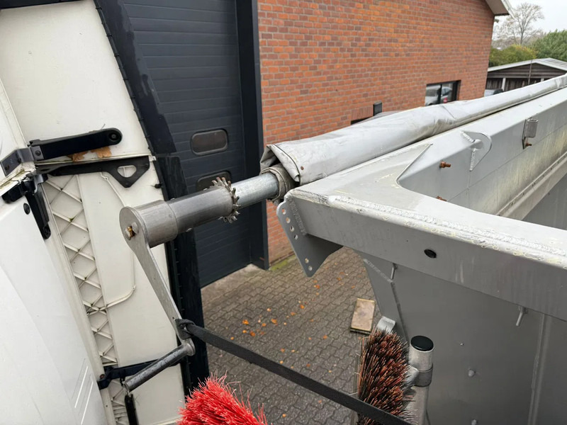 Tipper semi-trailer Meiller KISA3 25M3 Liftas kunstof slijtbodem Alcoa Dura Bright, Nieuwstaat: picture 17