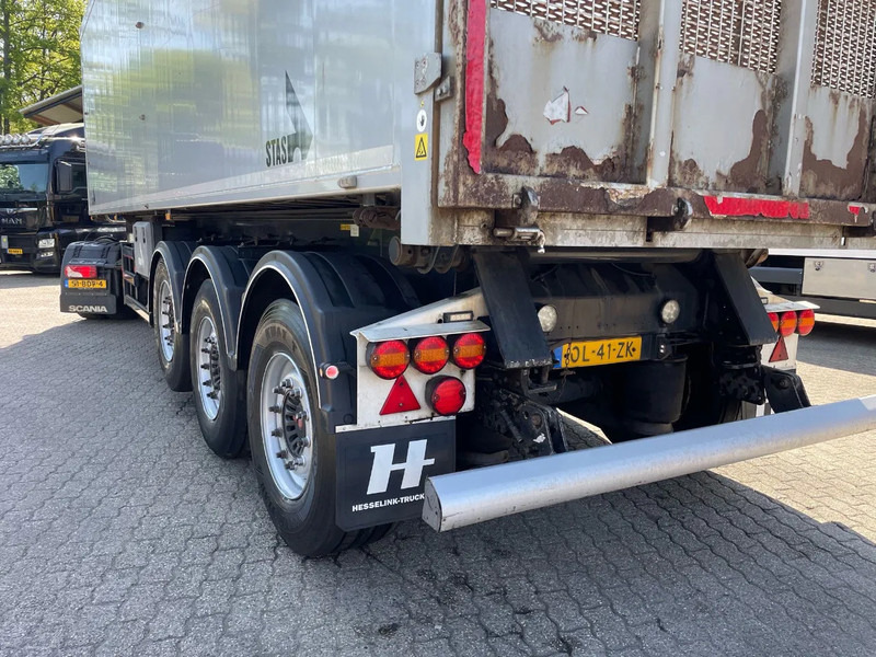 Tipper semi-trailer Stas S300CX 60m3 Liftas Naloop stuuras: picture 9