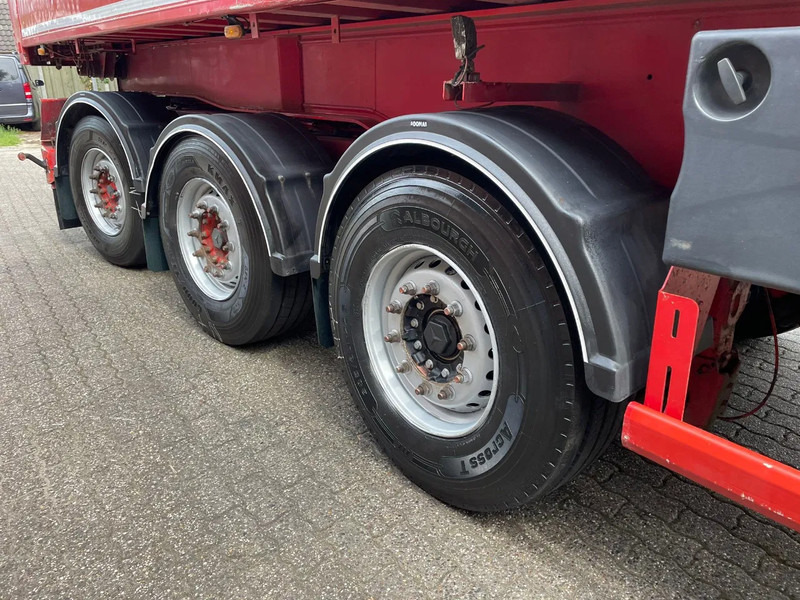 Tipper semi-trailer Stas SA339K 56m3 Kipper 2X Gestuurd/Lenkachse Bieten, Aardappels: picture 8