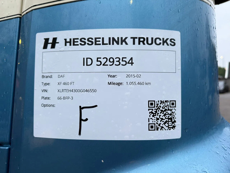 Tractor unit DAF XF 460 Space Cab Spoilers NL Truck APK 23-02-2026: picture 20 Tractor unit DAF XF 460 Space Cab Spoilers NL Truck APK 23-02-2026: picture 20