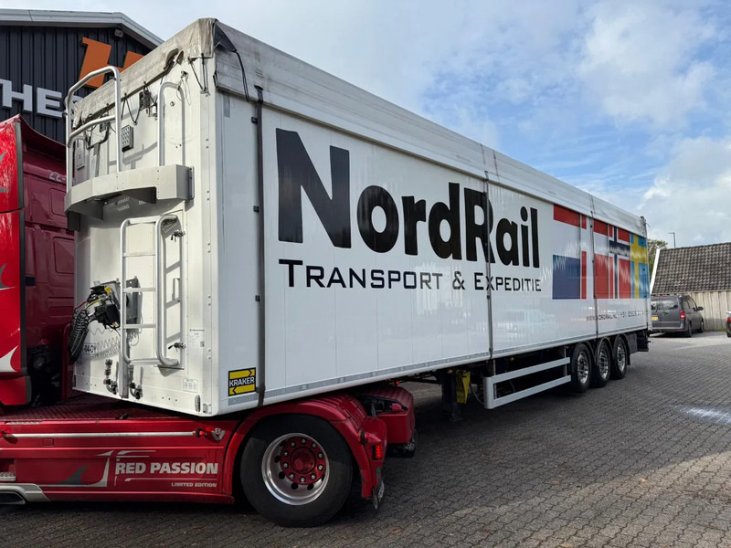 Kraker 2X K-Force 92m3 Alcoa SAF Tyrepilot Liftas 8MM Cargo Floor - Top condition - Walking floor semi-trailer: picture 1 Kraker 2X K-Force 92m3 Alcoa SAF Tyrepilot Liftas 8MM Cargo Floor - Top condition - Walking floor semi-trailer: picture 1