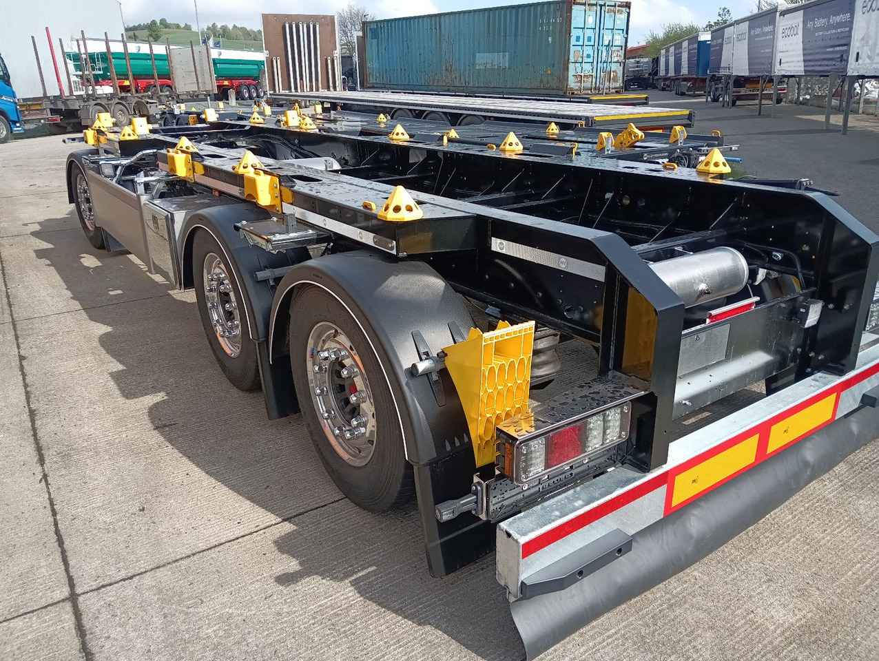 Hüffermann 3-A VARIO-CARRIER SAF NEU VERZINKT LiftAlufelgen - Roll-off/ Skip trailer: picture 4 Hüffermann 3-A VARIO-CARRIER SAF NEU VERZINKT LiftAlufelgen - Roll-off/ Skip trailer: picture 4