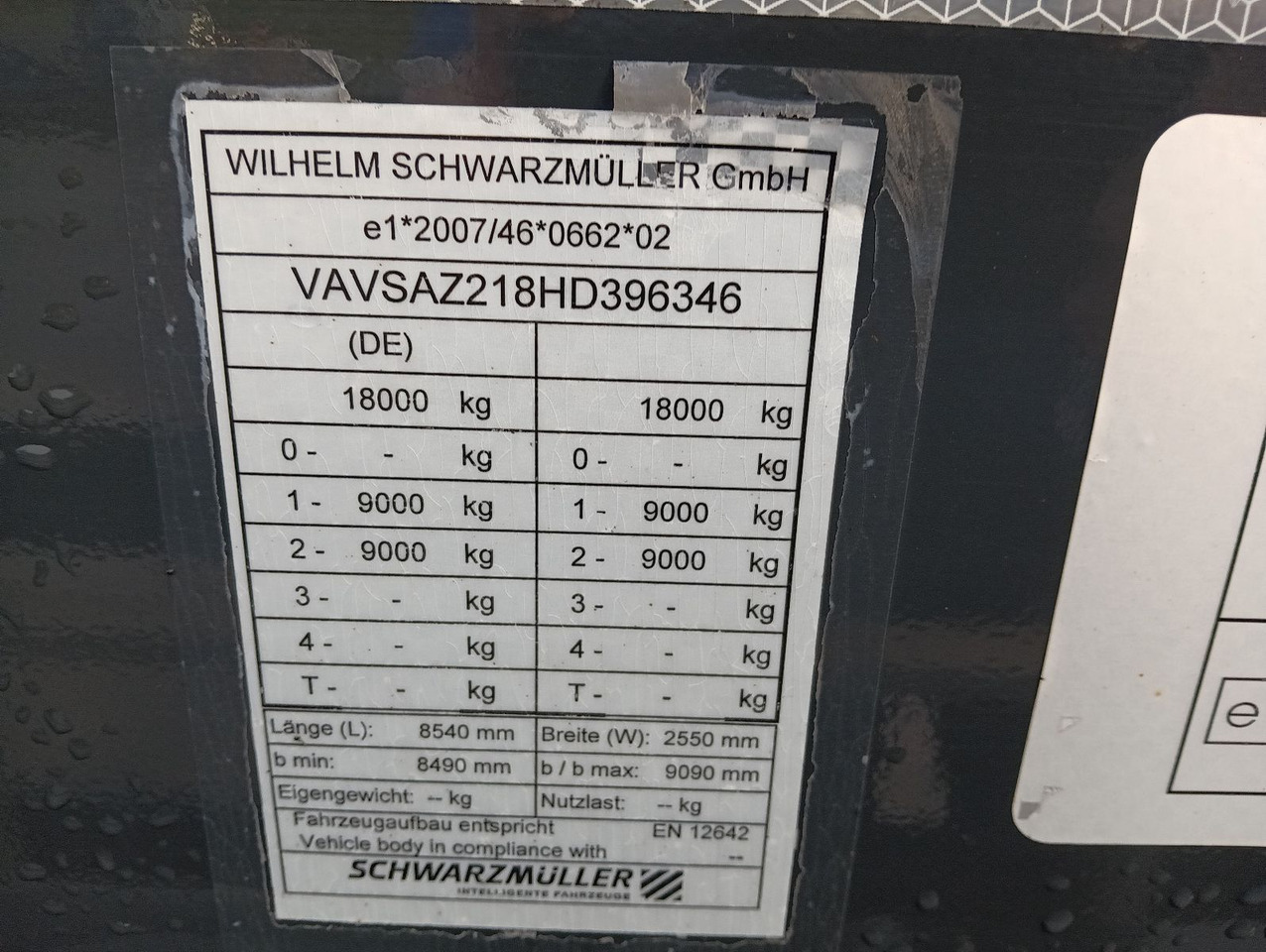 Schwarzmüller 2-A BDF 1,22/1,32 ALCOA Alufelgen ADR 120tkm TÜV Schwarzmüller 2-A BDF 1,22/1,32 ALCOA Alufelgen ADR 120tkm TÜV on lease Schwarzmüller 2-A BDF 1,22/1,32 ALCOA Alufelgen ADR 120tkm TÜV Schwarzmüller 2-A BDF 1,22/1,32 ALCOA Alufelgen ADR 120tkm TÜV: picture 26
