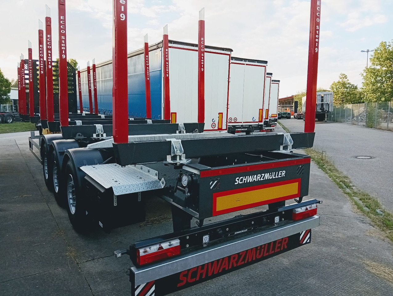 New Timber semi-trailer Schwarzmüller 3-A Rungensattel 8xRungSchemel 5800kg NEU sofort Schwarzmüller 3-A Rungensattel 8xRungSchemel 5800kg NEU sofort: picture 25