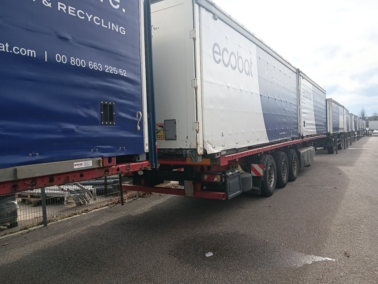 Wecon 4x Duke WPR715 SG RAPIDO Bodenstaufach verzinkt - Curtainside swap body: picture 5 Wecon 4x Duke WPR715 SG RAPIDO Bodenstaufach verzinkt - Curtainside swap body: picture 5