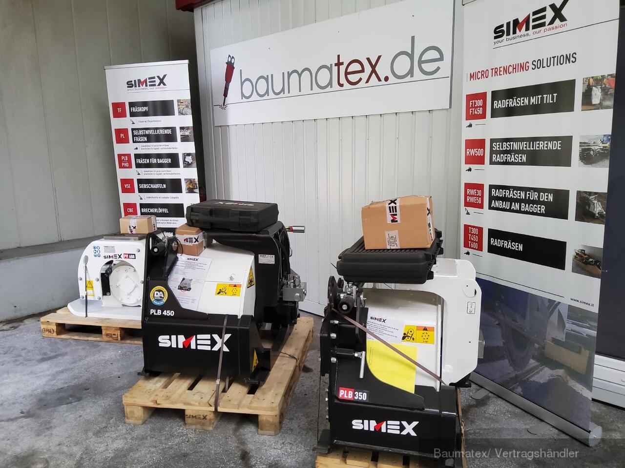 Simex PLB350/ 450 für Bagger von 6,5- 15to. - Cold planer: picture 2 Simex PLB350/ 450 für Bagger von 6,5- 15to. - Cold planer: picture 2