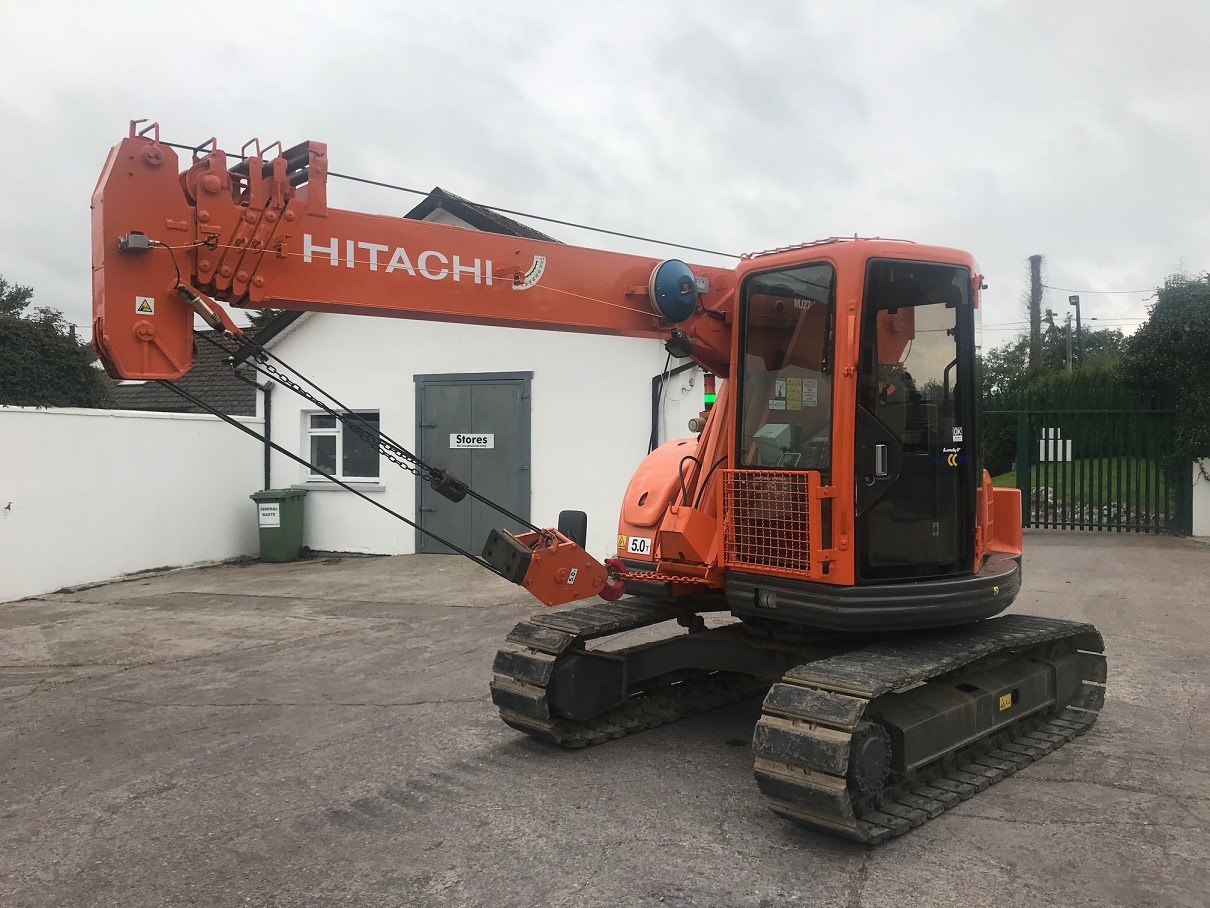 HITACHI EX75URT, 5 Ton Tele Crawler Crane - Mobile crane: picture 1 HITACHI EX75URT, 5 Ton Tele Crawler Crane - Mobile crane: picture 1