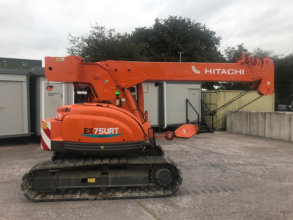 HITACHI EX75URT, 5 Ton Tele Crawler Crane - Mobile crane: picture 4 HITACHI EX75URT, 5 Ton Tele Crawler Crane - Mobile crane: picture 4