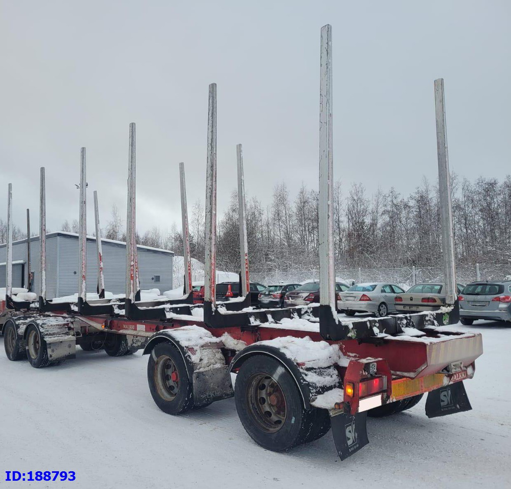 MALKKI RJ4-10200 - 4 Axles - Timber trailer: picture 4 MALKKI RJ4-10200 - 4 Axles - Timber trailer: picture 4