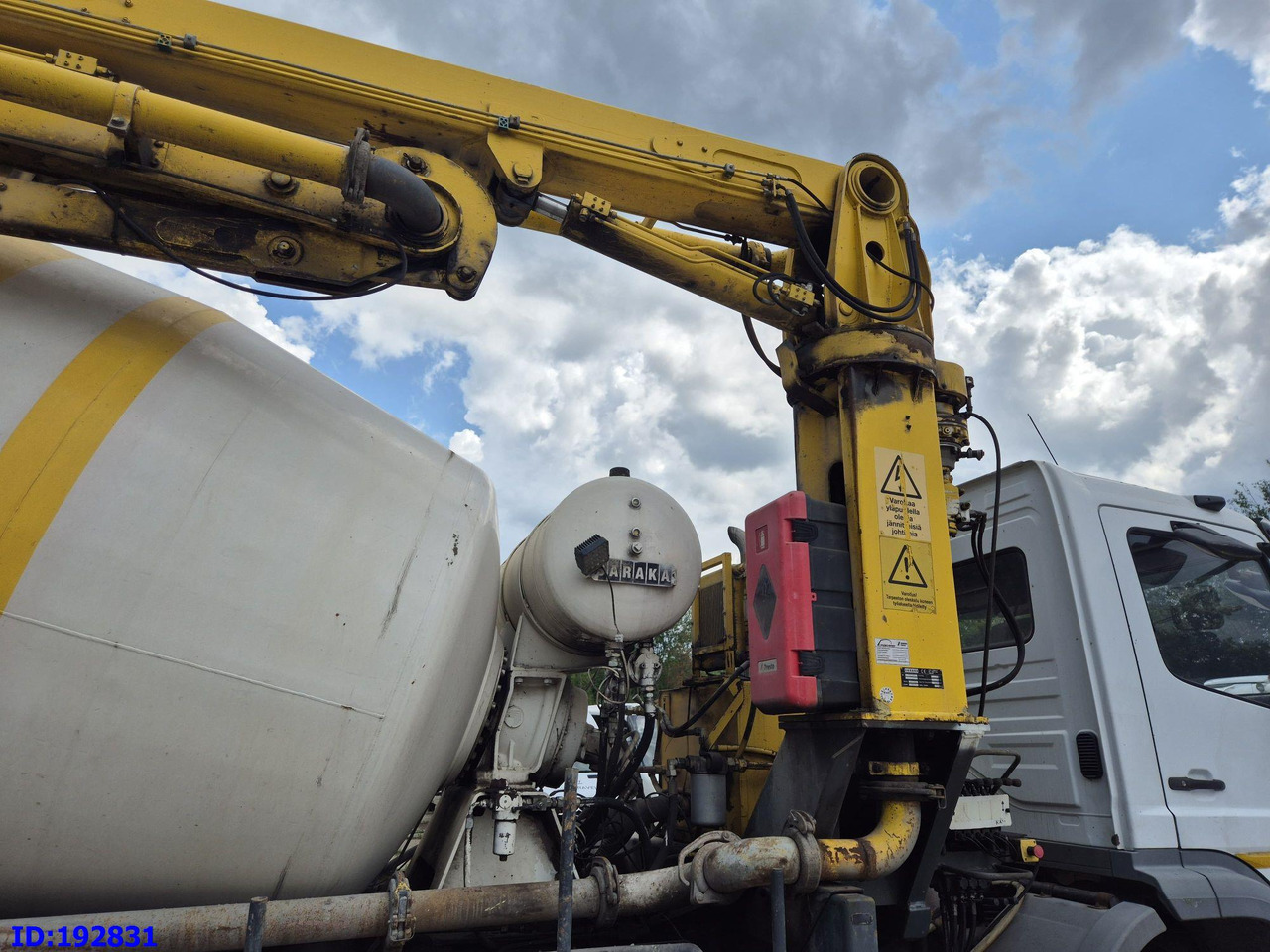 MERCEDES-BENZ Atego 2628 6x4 Schwing 17m 9m3 - Concrete pump truck: picture 5 MERCEDES-BENZ Atego 2628 6x4 Schwing 17m 9m3 - Concrete pump truck: picture 5