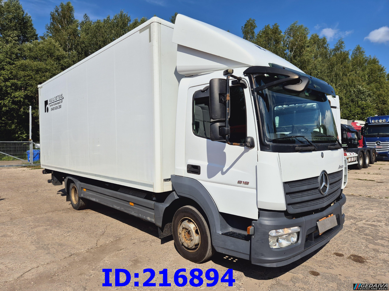 MERCEDES-BENZ Atego 818 Euro6 - Isothermal truck: picture 3 MERCEDES-BENZ Atego 818 Euro6 - Isothermal truck: picture 3