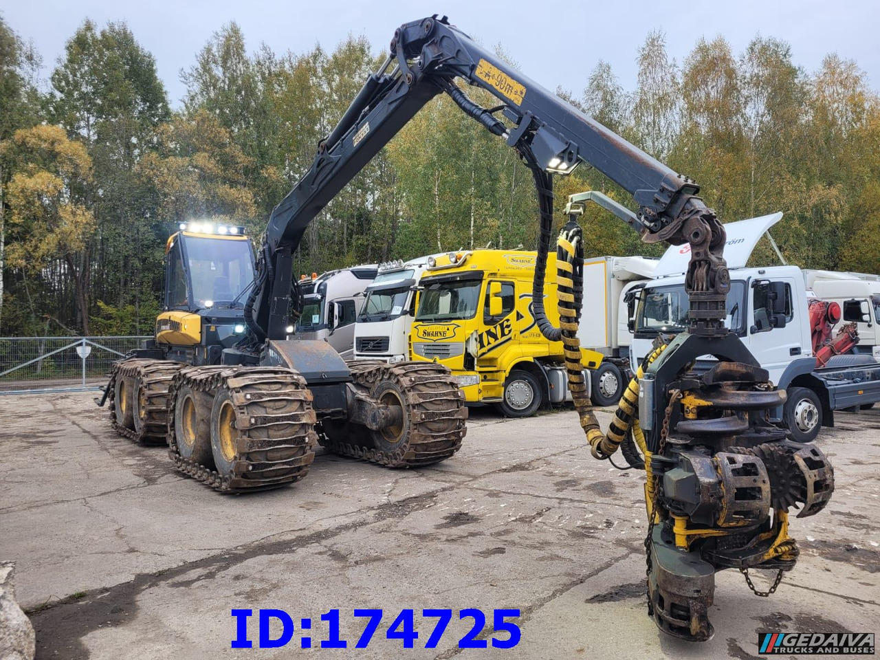 PONSSE FOX - Forestry harvester: picture 4 PONSSE FOX - Forestry harvester: picture 4