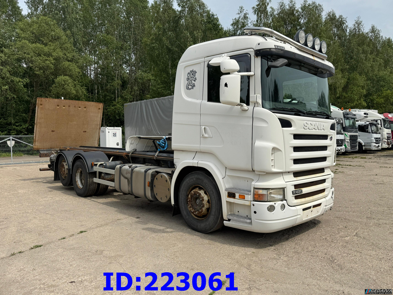 SCANIA R480 6X2 3 Pedals - Cab chassis truck: picture 4 SCANIA R480 6X2 3 Pedals - Cab chassis truck: picture 4