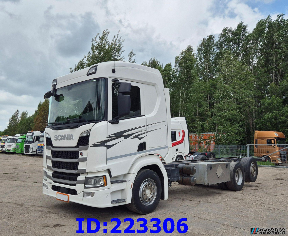 Cab chassis truck SCANIA R500 6X2 Steering axle: picture 1