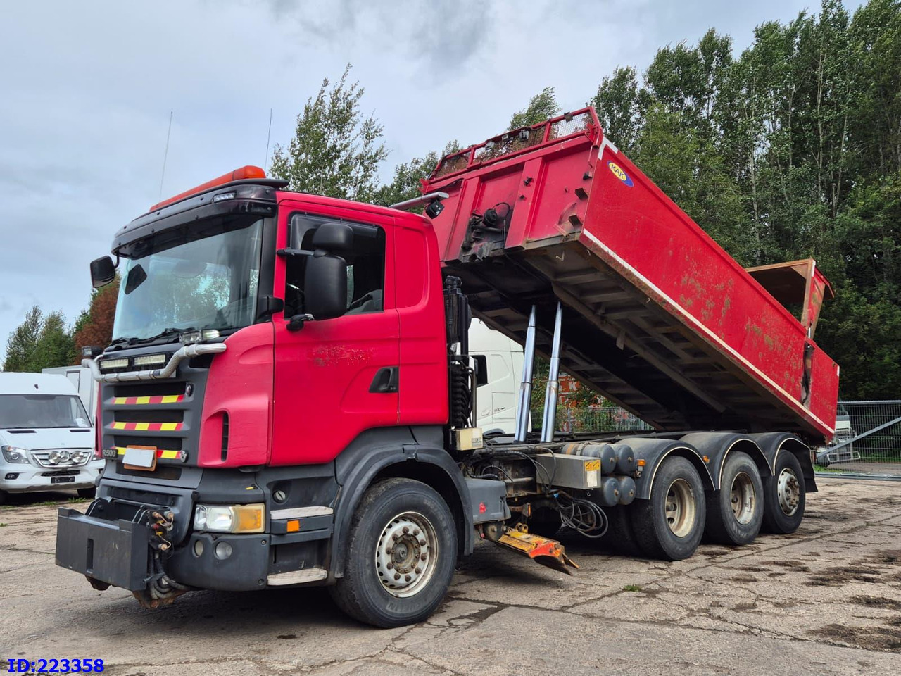 Tipper SCANIA R500 8x4 V8: picture 1