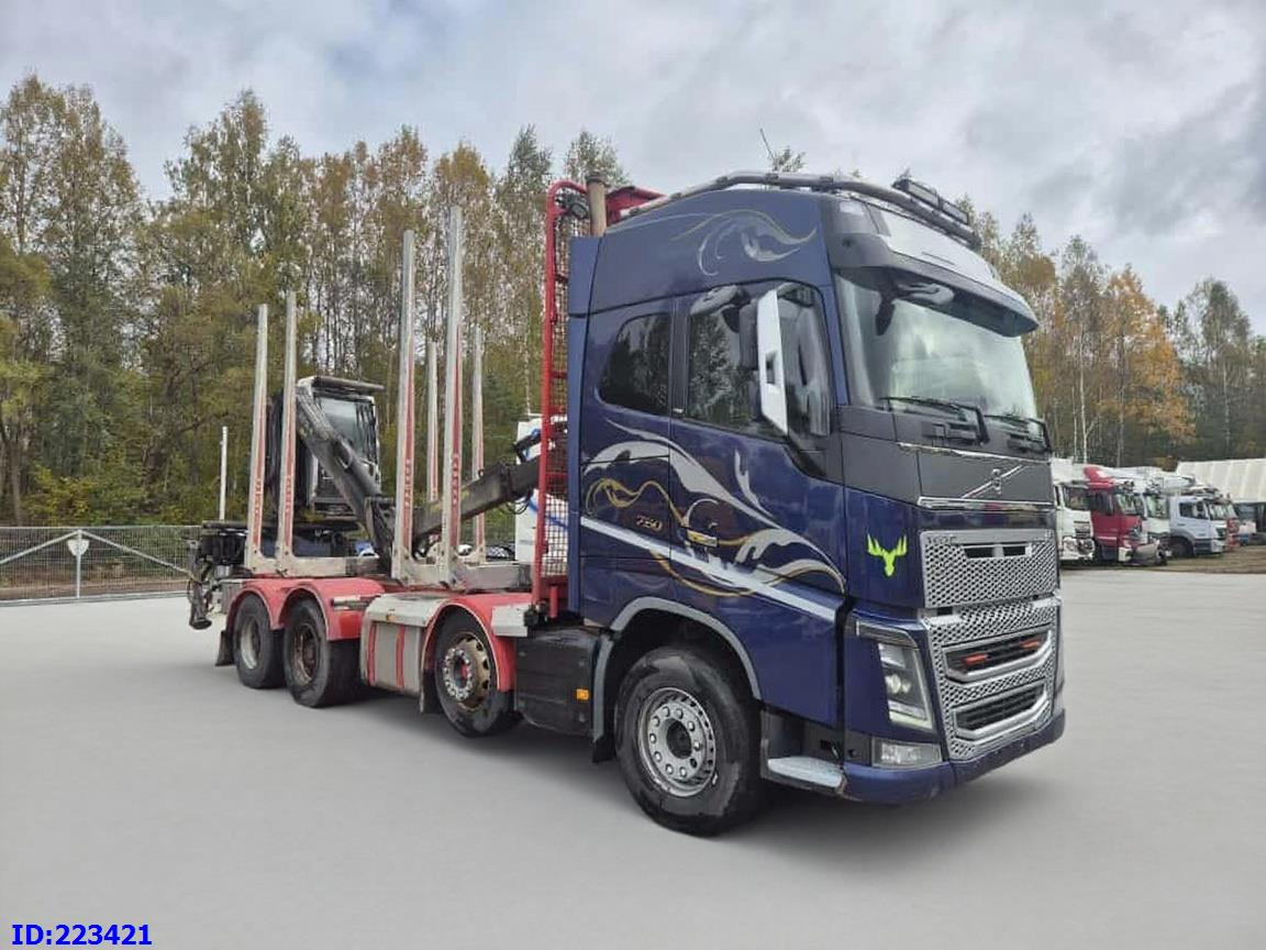 VOLVO FH16 750HP 8x4 + KESLA CRANE - Timber truck: picture 4 VOLVO FH16 750HP 8x4 + KESLA CRANE - Timber truck: picture 4
