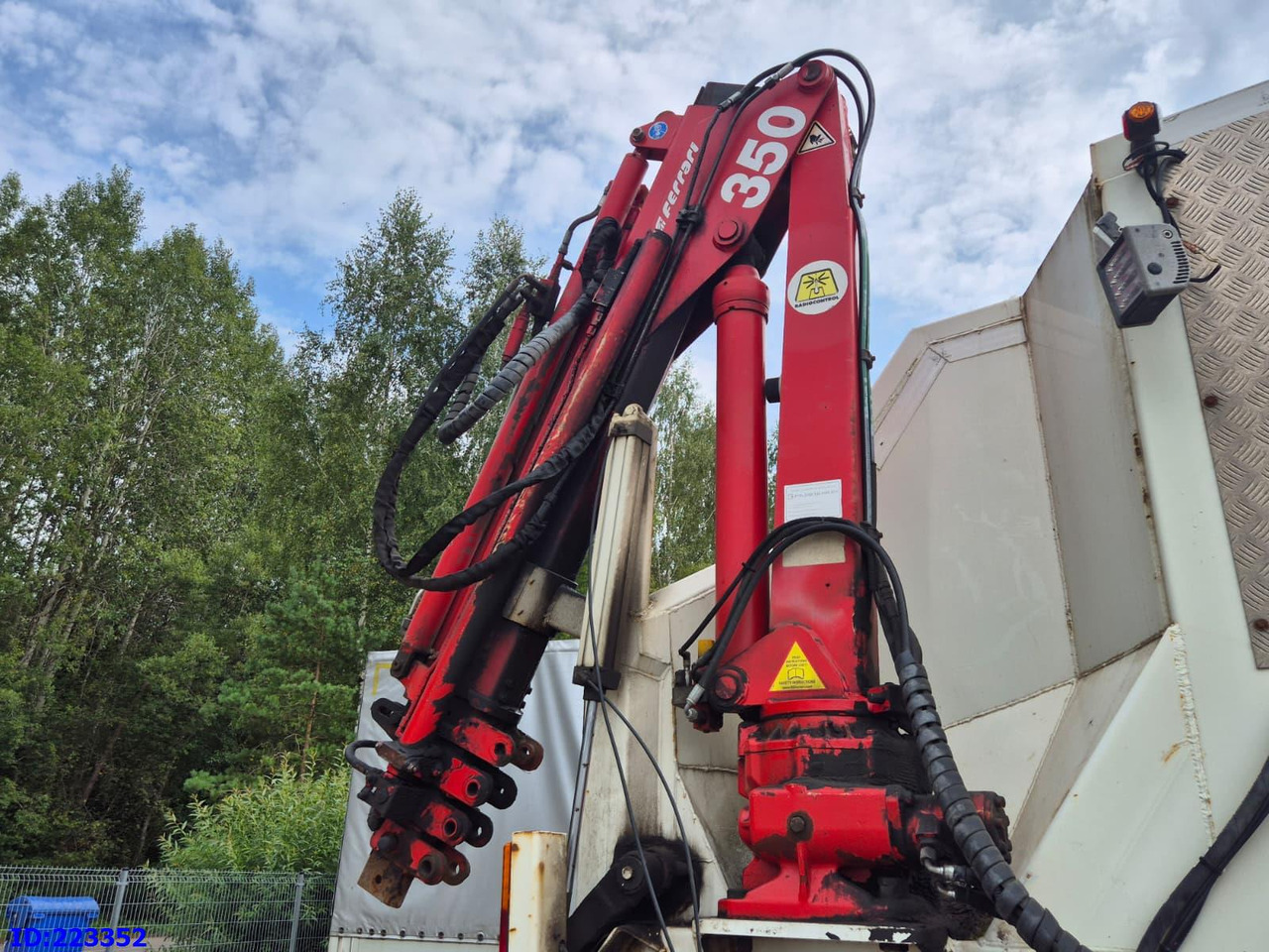 Garbage truck VOLVO FMX 330HP 6x2 Norba RL300. Keox -bio, Ferrari crane, Dynawatt -pressure: picture 14