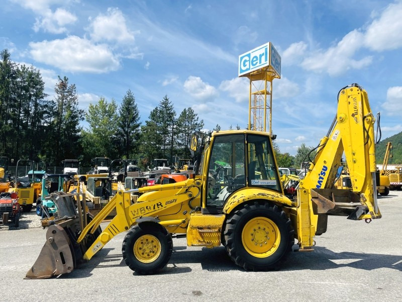 Komatsu WB97R-2 (3829) - Backhoe loader: picture 1 Komatsu WB97R-2 (3829) - Backhoe loader: picture 1