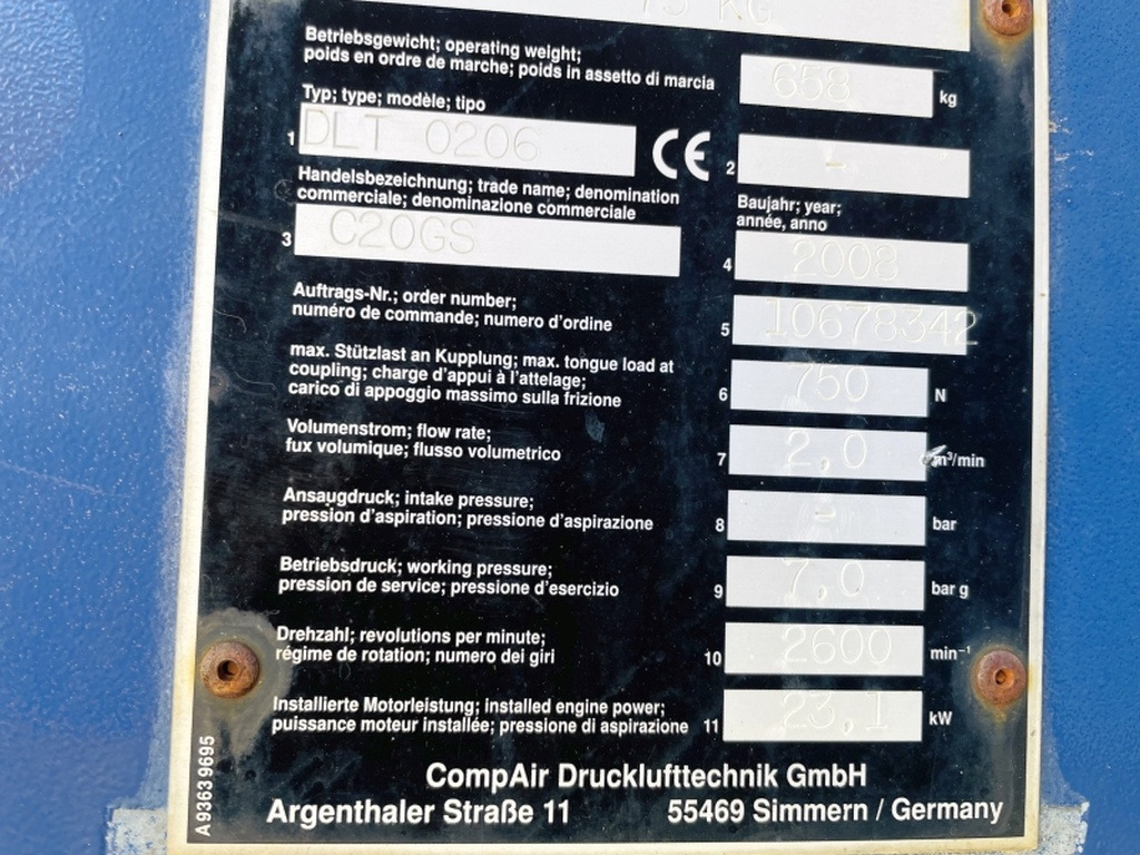 Vergleich C20GS (3937) - Air compressor: picture 4 Vergleich C20GS (3937) - Air compressor: picture 4