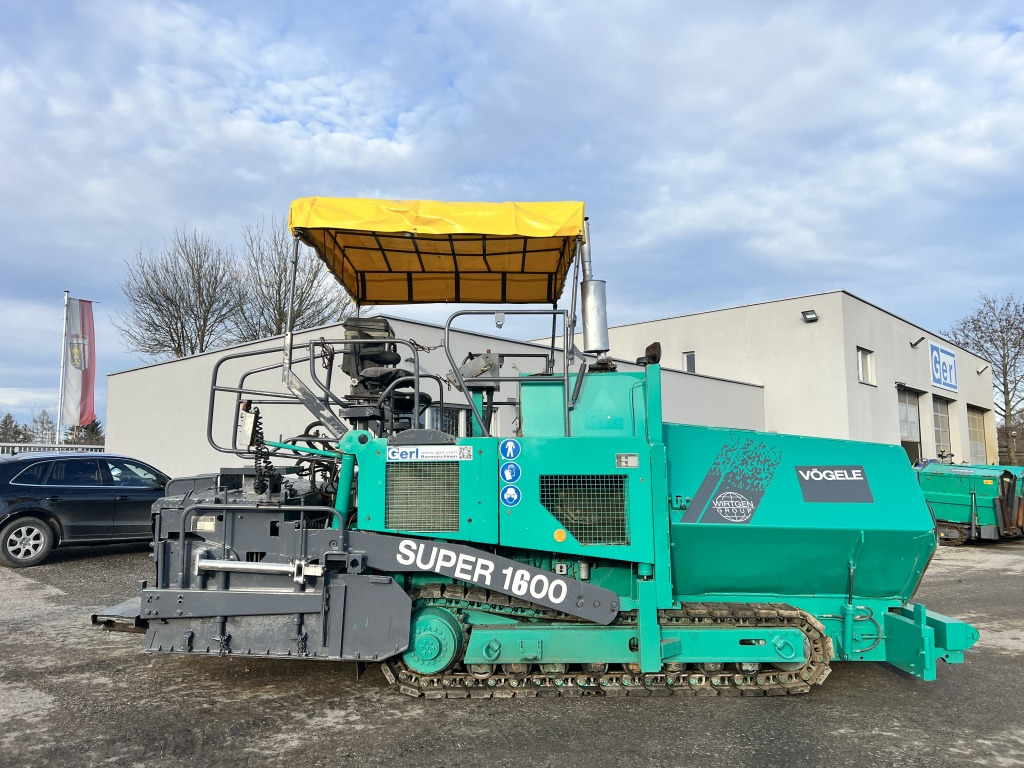 Vögele Super 1600 Typ 6-82 (111416) - Asphalt paver: picture 4 Vögele Super 1600 Typ 6-82 (111416) - Asphalt paver: picture 4