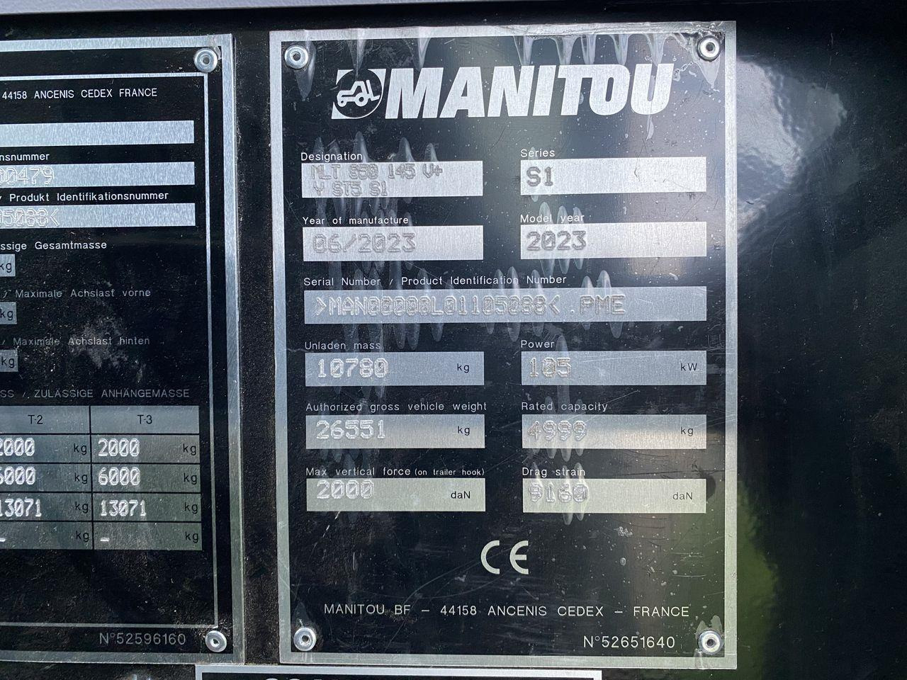 Telescopic handler Manitou MLT850-145V+ Elite ST5: picture 11