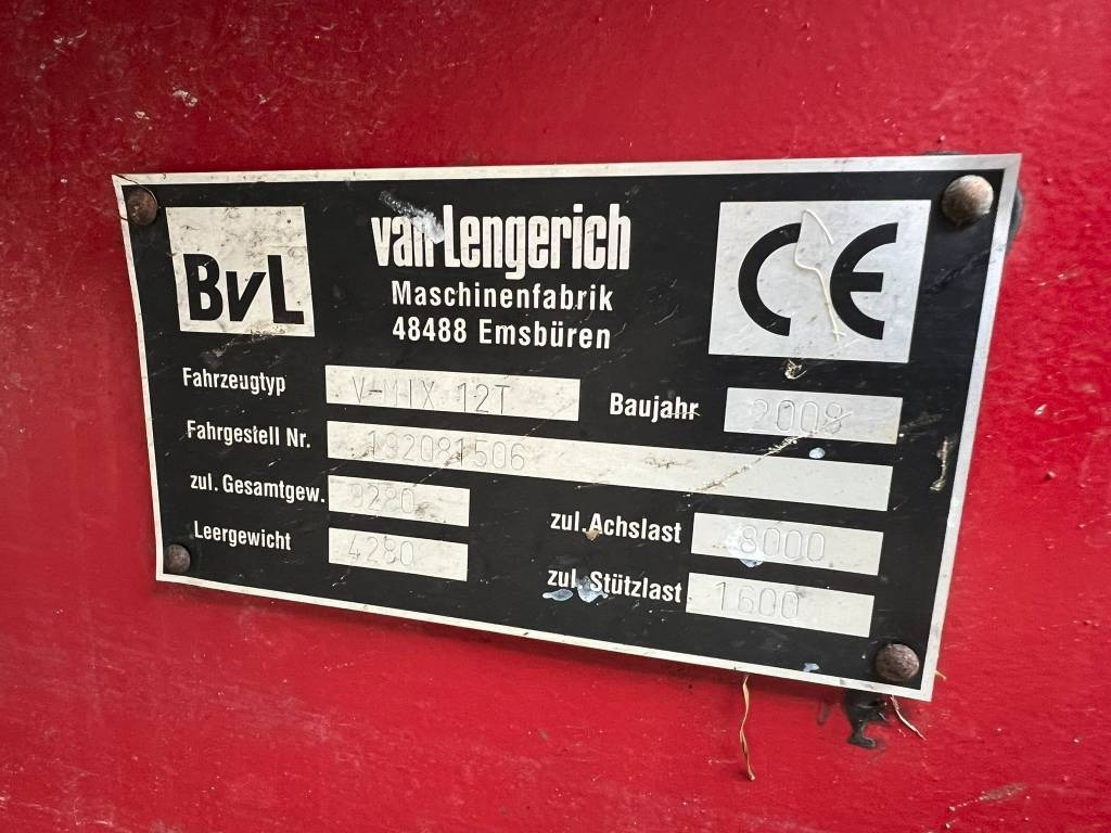 Forage mixer wagon BvL van Lengerich V-Mix 12 T Plus: picture 8