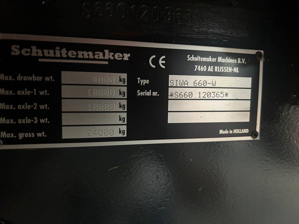 Schuitemaker SW 660 Silagewagen - Farm trailer: picture 4 Schuitemaker SW 660 Silagewagen - Farm trailer: picture 4