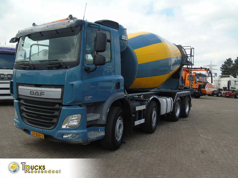 DAF CF 400 + 8X4 + MANUAL + SPRINGS + EURO 6 - Concrete pump truck: picture 1 DAF CF 400 + 8X4 + MANUAL + SPRINGS + EURO 6 - Concrete pump truck: picture 1
