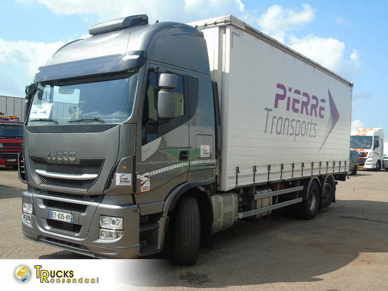Iveco Stralis 510 + EURO 6 + STEERING AXLE - Curtainsider truck: picture 1 Iveco Stralis 510 + EURO 6 + STEERING AXLE - Curtainsider truck: picture 1