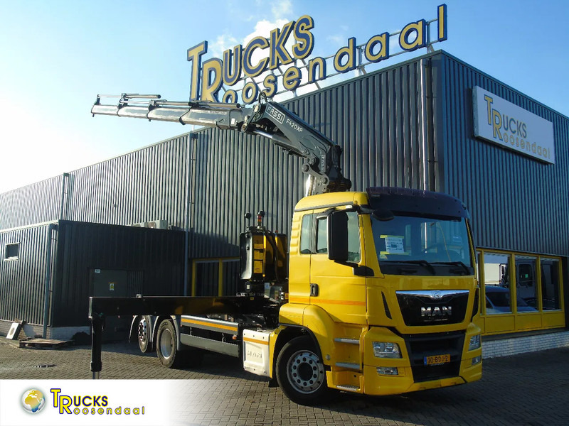 MAN TGS 26.360 + FASSI 420AXP.24 + 6X2 STEERING + 4.876 HOURS + EURO 6 - Crane truck: picture 1 MAN TGS 26.360 + FASSI 420AXP.24 + 6X2 STEERING + 4.876 HOURS + EURO 6 - Crane truck: picture 1