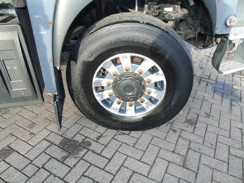 Tipper, Crane truck MAN TGS 28.400 + 6x4 front traction + HMF 2320 + tipper + MANUAL + REMOTE: picture 13