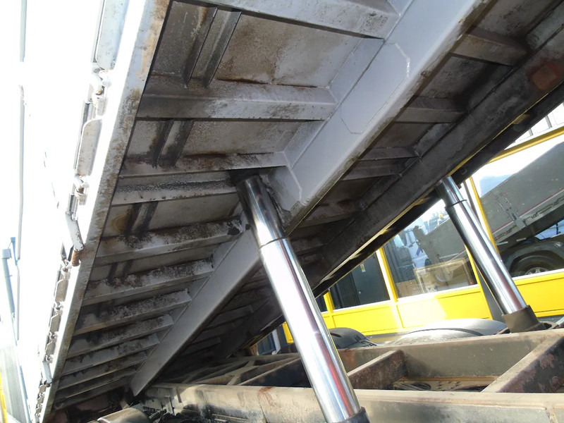 Tipper, Crane truck MAN TGS 28.400 + 6x4 front traction + HMF 2320 + tipper + MANUAL + REMOTE: picture 12