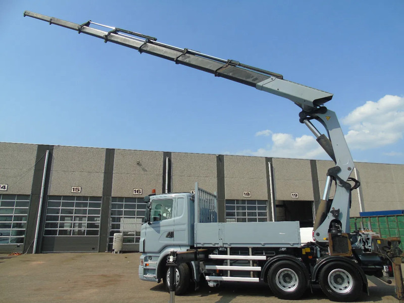 Scania R reserved 420 + PALFINGER 72002 + 7 EXTENTIONS + 6X4 + REMOTE - Crane truck: picture 2 Scania R reserved 420 + PALFINGER 72002 + 7 EXTENTIONS + 6X4 + REMOTE - Crane truck: picture 2