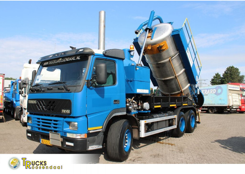 Terberg FM 1450 WITTIG VACUM SYSTEM + TIPPER + FULLY WORKING + EURO 2 + ADR + 11,34m3 - Vacuum truck: picture 1 Terberg FM 1450 WITTIG VACUM SYSTEM + TIPPER + FULLY WORKING + EURO 2 + ADR + 11,34m3 - Vacuum truck: picture 1