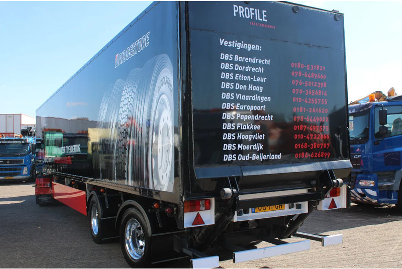 Tracon 2x alu axle + lift - Closed box semi-trailer: picture 5 Tracon 2x alu axle + lift - Closed box semi-trailer: picture 5