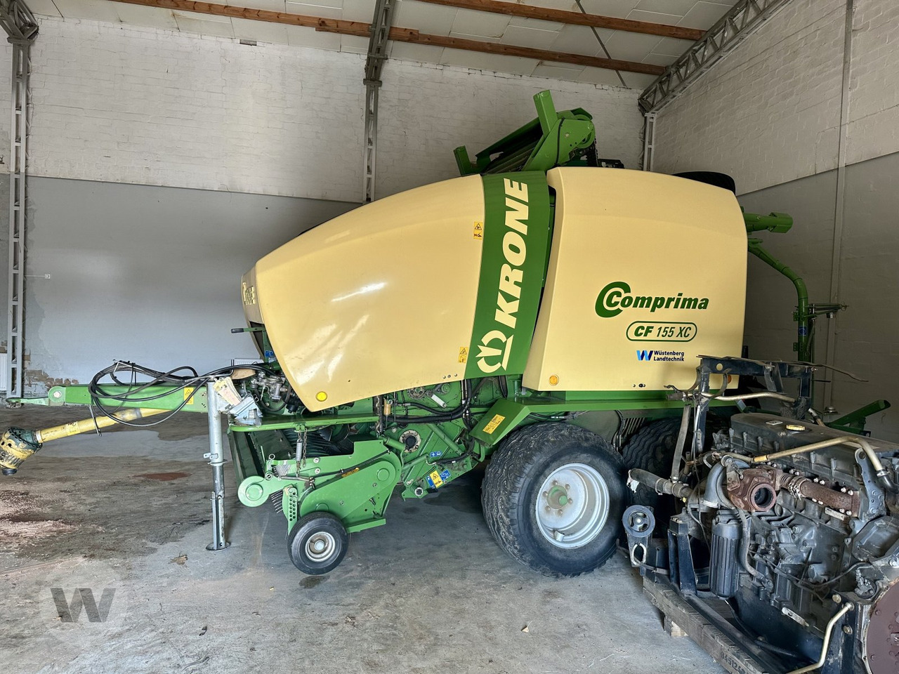 Krone Comprima CF 155 XC on lease Krone Comprima CF 155 XC: picture 10