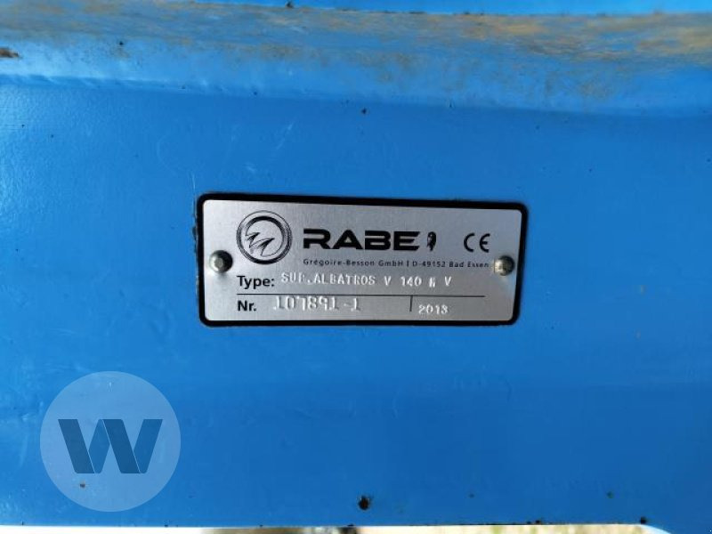 Rabe Albatros V 140 M - Plow: picture 2 Rabe Albatros V 140 M - Plow: picture 2