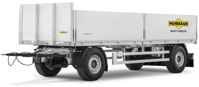 Humbaur Przyczepa burtowa HD 18 - Dropside/ Flatbed trailer: picture 4 Humbaur Przyczepa burtowa HD 18 - Dropside/ Flatbed trailer: picture 4