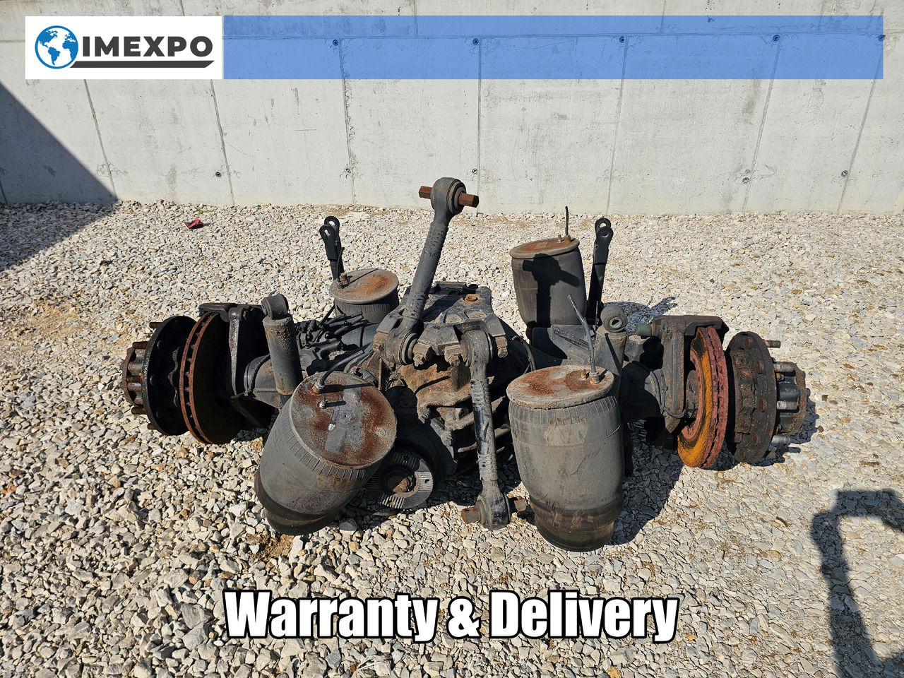 MAN TGX TGS EURO 6 / COMPLETE AXLE / HY-1350 / 38:15 - Rear axle: picture 1 MAN TGX TGS EURO 6 / COMPLETE AXLE / HY-1350 / 38:15 - Rear axle: picture 1