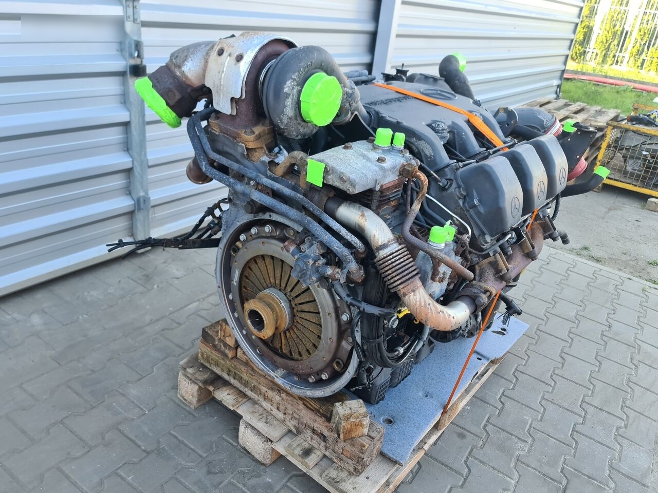 Mercedes-Benz ACTROS MP2 MP3 EURO5 Mercedes-Benz OM501LA V6 A0154473840 EURO5 - Engine for Truck: picture 3 Mercedes-Benz ACTROS MP2 MP3 EURO5 Mercedes-Benz OM501LA V6 A0154473840 EURO5 - Engine for Truck: picture 3