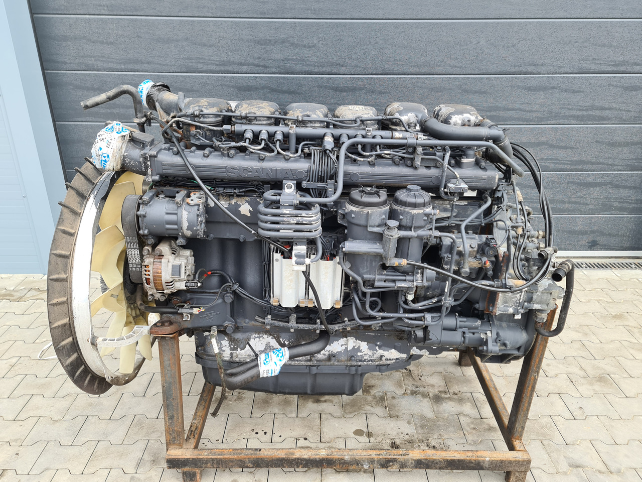 SCANIA ENGINE / DC13 147 L01 450HP / EURO 6 / WORLDWIDE DELIVERY - Engine: picture 1 SCANIA ENGINE / DC13 147 L01 450HP / EURO 6 / WORLDWIDE DELIVERY - Engine: picture 1