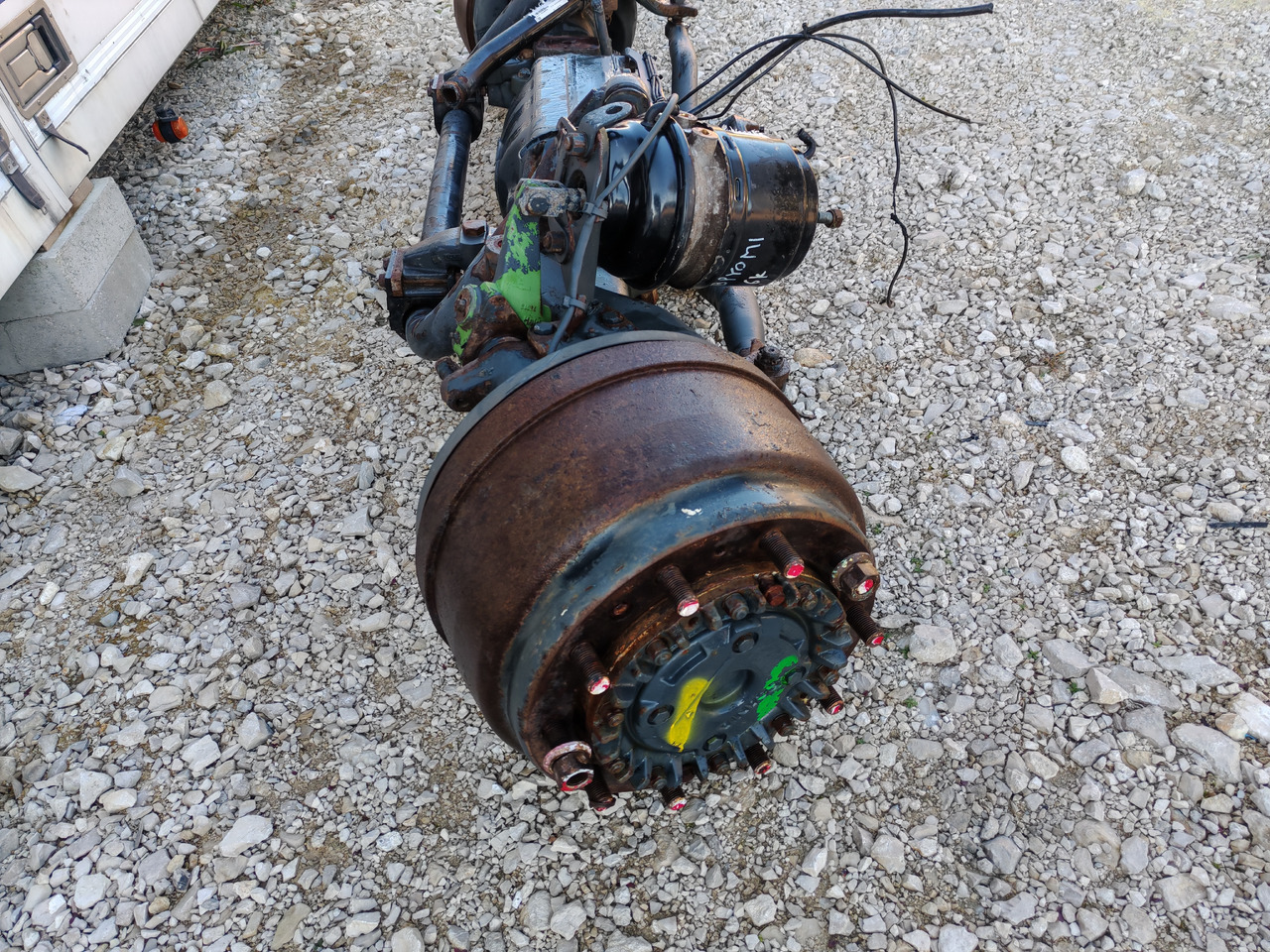 SCANIA P, R, G 4x4 6x6 / FRONT DRIVE AXLE / RP736 RATIO:1.35 / 2591676 - Front axle: picture 3 SCANIA P, R, G 4x4 6x6 / FRONT DRIVE AXLE / RP736 RATIO:1.35 / 2591676 - Front axle: picture 3